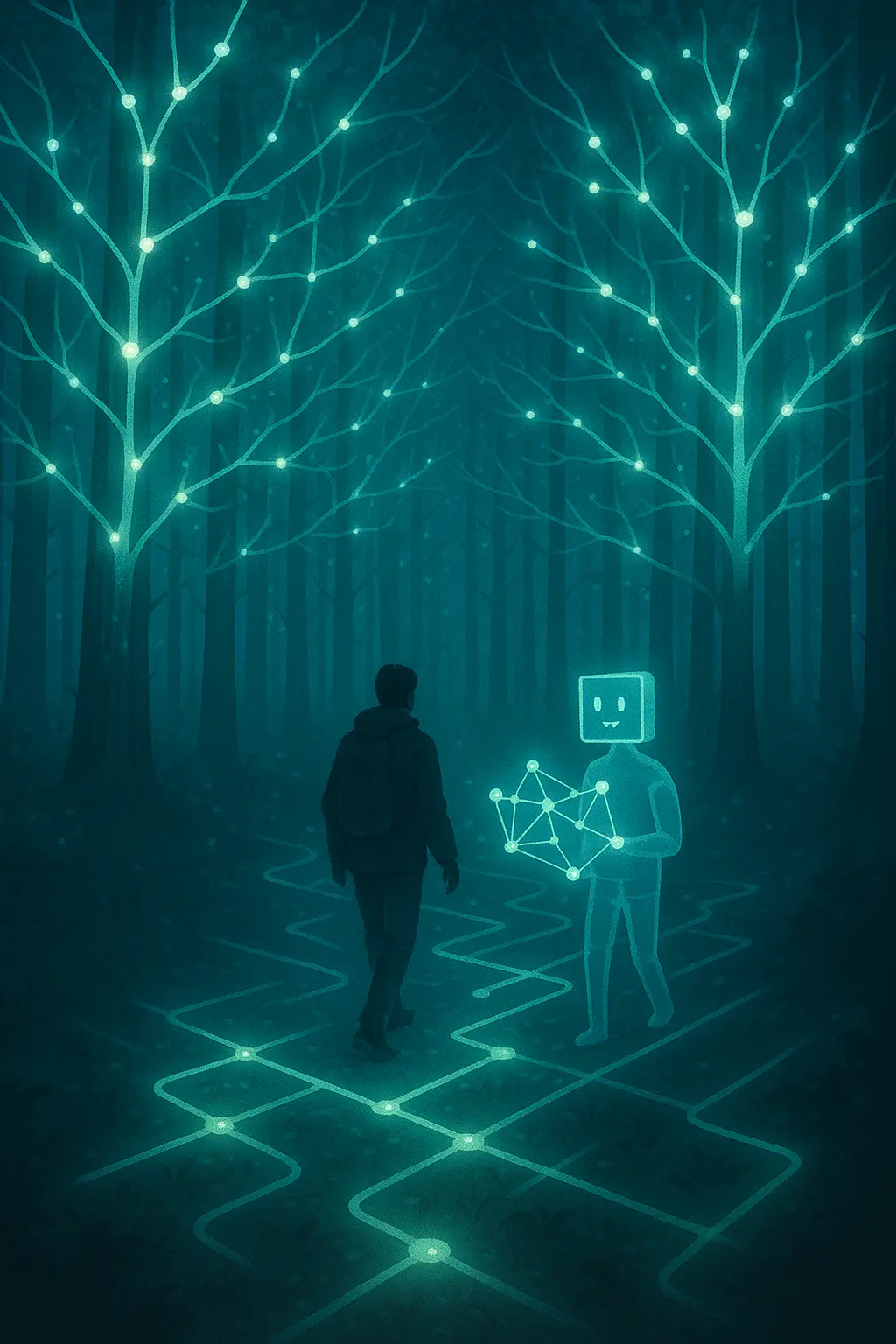 Neural navigation illustration